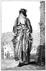 Frans kostuum, 1885 door Jean Antoine Watteau