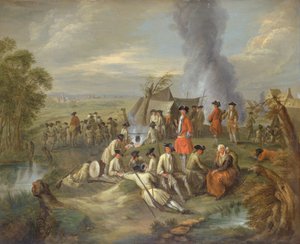 Onbekend beeld door Jean Antoine Watteau