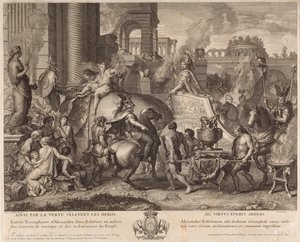 Alexander Betreedt Babylon door Jean Audran