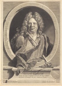 Antoine Coyzevox, 1708 door Jean Audran