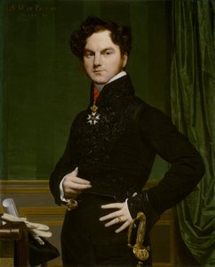 Amédée-David, de Graaf van Pastoret, 1823-26 door Jean Auguste Dominique Ingres