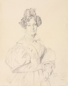 Madame Désiré Raoul-Rochette door Jean Auguste Dominique Ingres