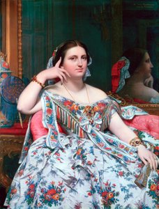 Madame Moitessier, 1856