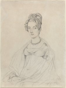 Mevrouw Edward Dodwell door Jean Auguste Dominique Ingres