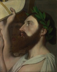 Pindar en Ictinus, tussen 1830 en 1867 door Jean Auguste Dominique Ingres