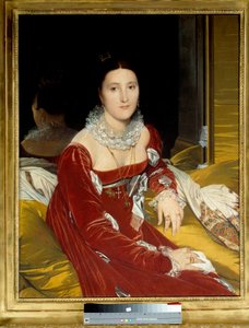 Portret van Madame de Senonnes (geboren Marie Marcoz)
