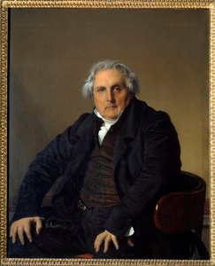 Portret van Monsieur Louis Francois Bertin (1766-1841) genaamd Bertin l