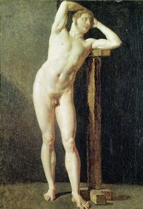 Studie van een man, c.1801