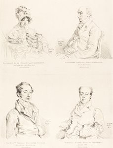 Sylvester (Douglas) Lord Glenbervie; Katherine Anne (North) Glenbervie; Frederic (North) Graaf van Guilford; Frederic Sylvester Douglas
