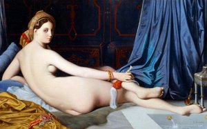 De Grote Odalisk door Jean Auguste Dominique Ingres