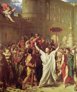 Het martelaarschap van St. Symphorien, 1834 door Jean Auguste Dominique Ingres