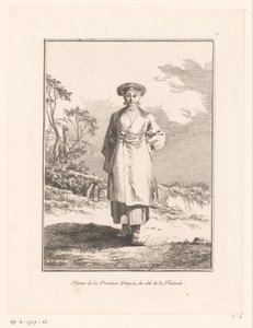 Jonge vrouw uit Ingermanland (Ingrië) door Jean Baptist Leprince