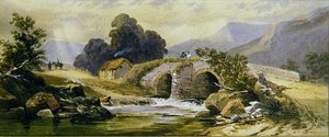 De Kleine Brug door Jean Baptiste Antoine Guillemet