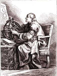 De astronoom. 1878 (gravure)