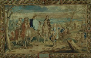 De inname van Dole door Lodewijk XIV (wandtapijt)