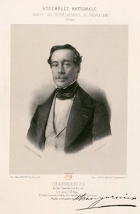 Nationale Assemblee, galerij van volksvertegenwoordigers - Nicolas Changarnier door Jean Baptiste Adolphe Lafosse