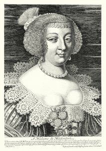 Madame de Maisonfort door Jean Baptiste Alexandre (after) Le Blond