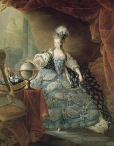 Portret van Marie Antoinette (1755-93) koningin van Frankrijk, 1775