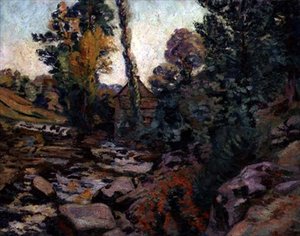 Bouchardon Molen, c.1894 door Jean Baptiste Armand Guillaumin