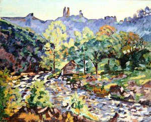 Ruïnes van het kasteel, Crozant, ca. 1905
