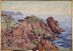 De rots van Gaupillat bij de Trayas door Jean Baptiste Armand Guillaumin