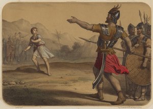 Goliath daagt David uit