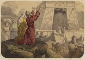 Uitgang van de Ark door Jean Baptiste Auguste Leloir