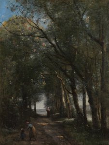 Een laan door de bomen, ca. 1870-73