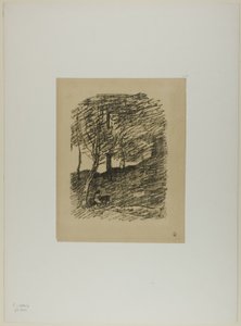 Onder de bomen door Jean Baptiste Camille Corot