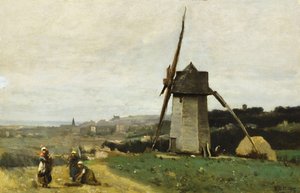 Etretat-een windmolen