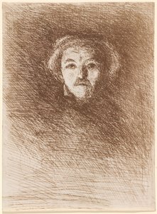 Zelfportret Corot door hemzelf door Jean Baptiste Camille Corot