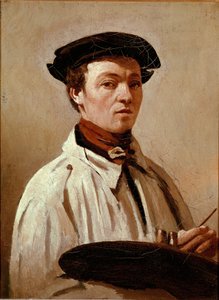 Zelfportret door Jean Baptiste Camille Corot