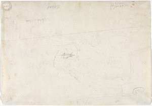 Schets voor een landschap (verso)