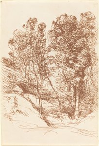 Souvenir van de Sole-vallei, 1871 door Jean Baptiste Camille Corot