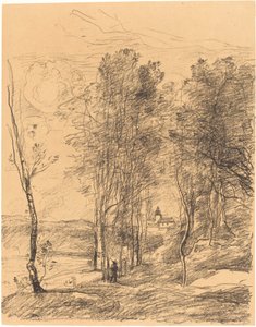 De klokkentoren van St. Nicolas-Lez-Arras, 1871
