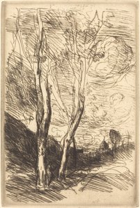 De kathedraal van Florence Le Dome florentin, ca. 1869-1870 door Jean Baptiste Camille Corot