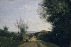 De Omgeving van Parijs door Jean Baptiste Camille Corot