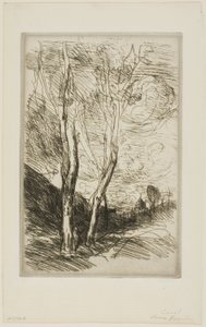 De Florentijnse Duomo door Jean Baptiste Camille Corot
