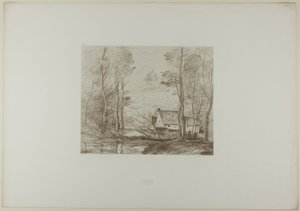 De Molen bij Cuincy, Bij Douai door Jean Baptiste Camille Corot
