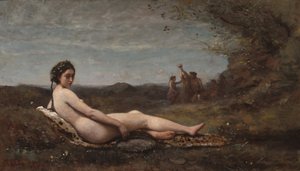 De Rust, 1860, herwerkt ca. 1865-1870 door Jean Baptiste Camille Corot