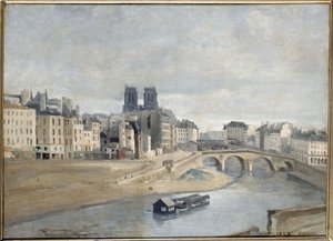 De Seine en de Quai des Orfevres, 1835