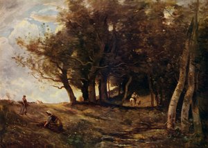 De houtverzamelaars, ca. 1843