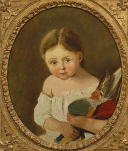 De jongste dochter van M. Edouard Delalain, ca. 1845-50
