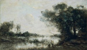 De vijver, ca. 1820-1875