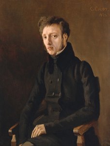 Toussaint Lemaistre 1807-1888, 1833 door Jean Baptiste Camille Corot