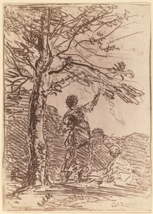 Jonge vrouw en de dood La Jeune Fille et la Mort, 1854