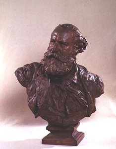 Buste van Charles Gounod (1818-93) c.1874