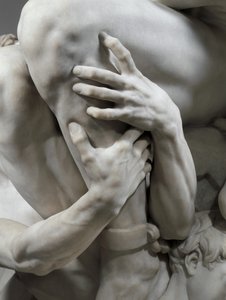(detail) Ugolino en zijn zonen