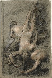 Martelaarschap van Sint Pieter door Jean Baptiste Carpeaux