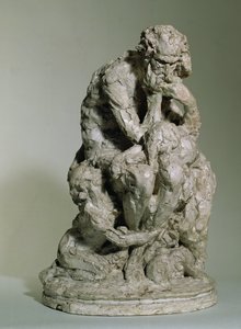 Ugolino en zijn Zonen door Jean Baptiste Carpeaux